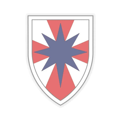 8th Theater Sustainment Command (U.S. Army) STICKER Vinyl Kiss-Cut Decal 6 Inch Transparent - The Sticker Space