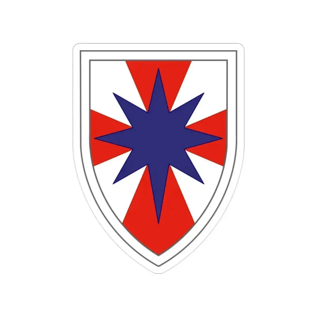 8th Theater Sustainment Command (U.S. Army) Transparent STICKER Die-Cut Vinyl Decal 2 Inch - The Sticker Space