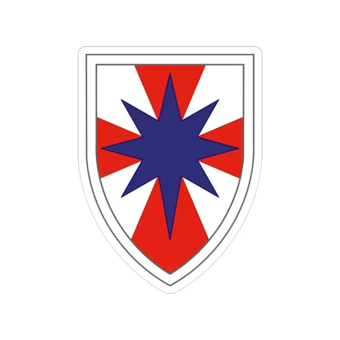 8th Theater Sustainment Command (U.S. Army) Transparent STICKER Die-Cut Vinyl Decal 2 Inch - The Sticker Space