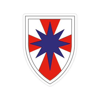 8th Theater Sustainment Command (U.S. Army) Transparent STICKER Die-Cut Vinyl Decal 4 Inch - The Sticker Space