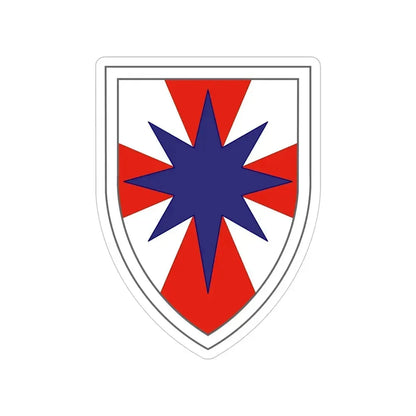 8th Theater Sustainment Command (U.S. Army) Transparent STICKER Die-Cut Vinyl Decal 5 Inch - The Sticker Space