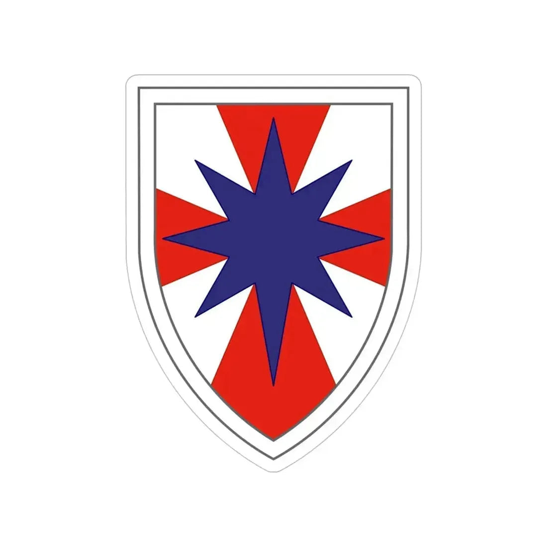 8th Theater Sustainment Command (U.S. Army) Transparent STICKER Die-Cut Vinyl Decal 6 Inch - The Sticker Space