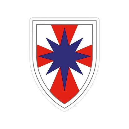 8th Theater Sustainment Command (U.S. Army) Transparent STICKER Die-Cut Vinyl Decal 6 Inch - The Sticker Space