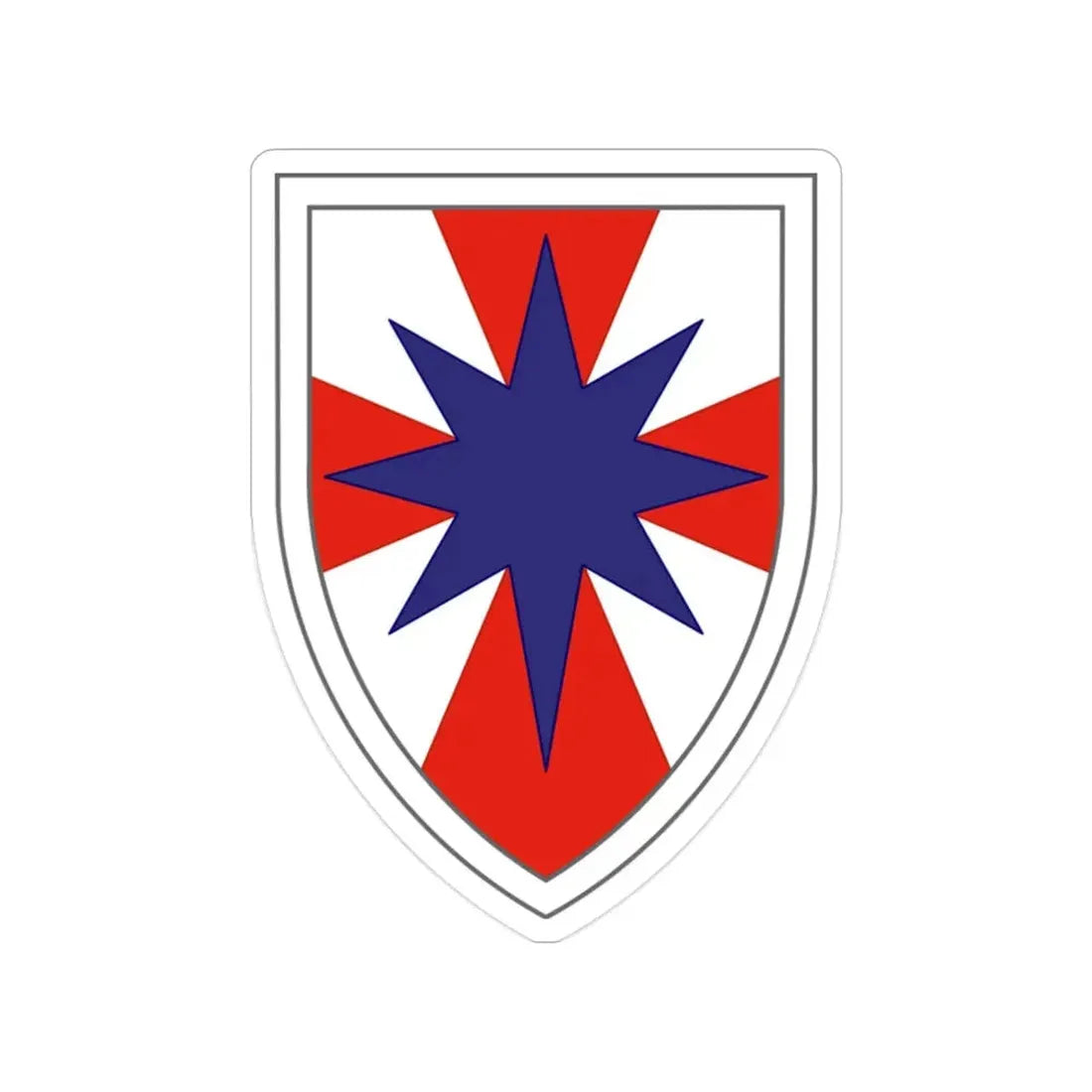 8th Theater Sustainment Command (U.S. Army) Transparent STICKER Die-Cut Vinyl Decal - The Sticker Space