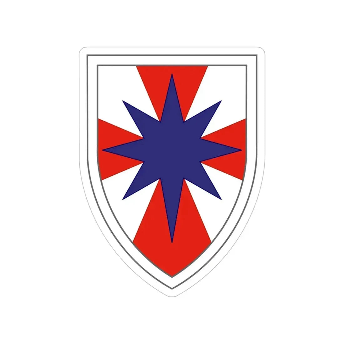 8th Theater Sustainment Command (U.S. Army) Transparent STICKER Die-Cut Vinyl Decal - The Sticker Space