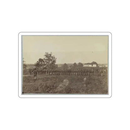 8th U.S. Infantry At Headquarters Army Of Potomac Near Fairfax Court House, Va., June, 1863 (U.S. Civil War) STICKER Vinyl Die-Cut Decal White Die-Cut 3 Inch - The Sticker Space