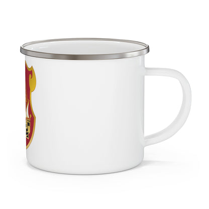 9 Antiaircraft Artillery Gun Battalion (U.S. Army) 12oz Enamel Mug-12oz-The Sticker Space