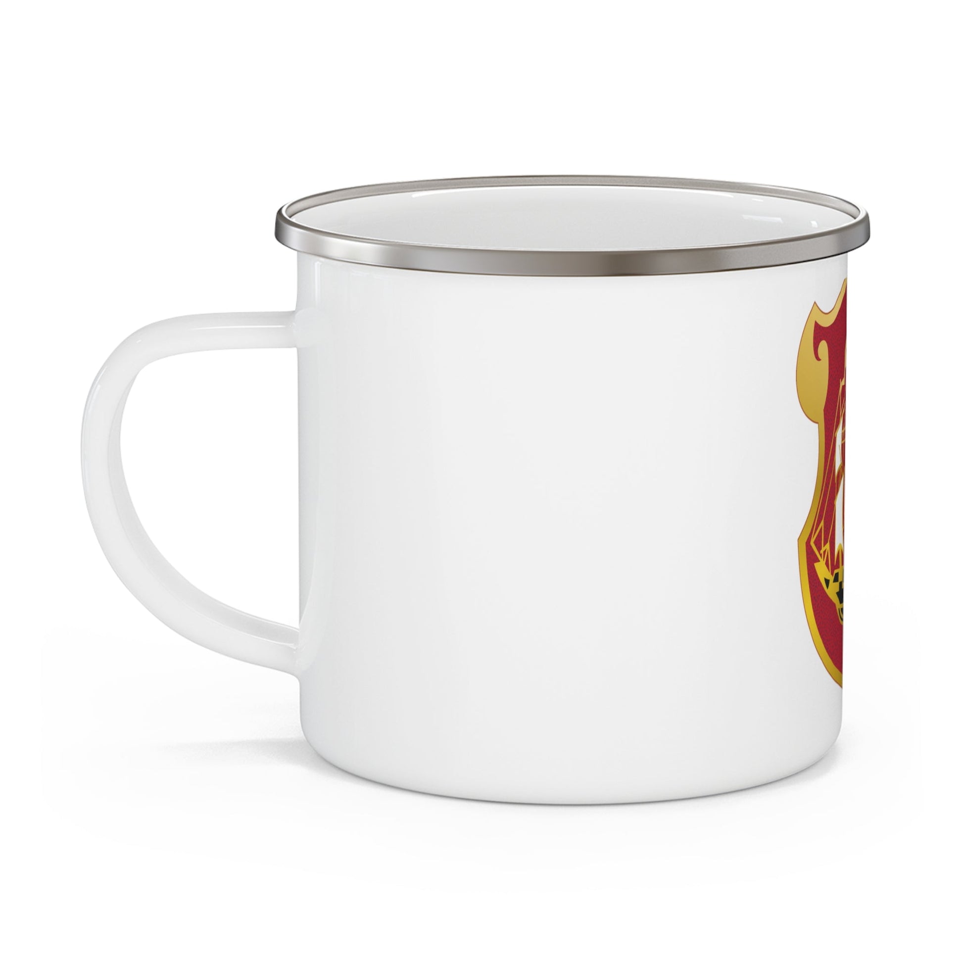 9 Antiaircraft Artillery Gun Battalion (U.S. Army) 12oz Enamel Mug-12oz-The Sticker Space