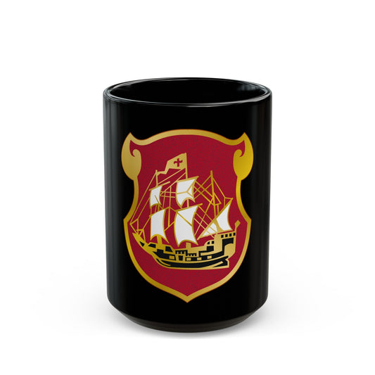 9 Antiaircraft Artillery Gun Battalion (U.S. Army) Black Coffee Mug-15oz-The Sticker Space