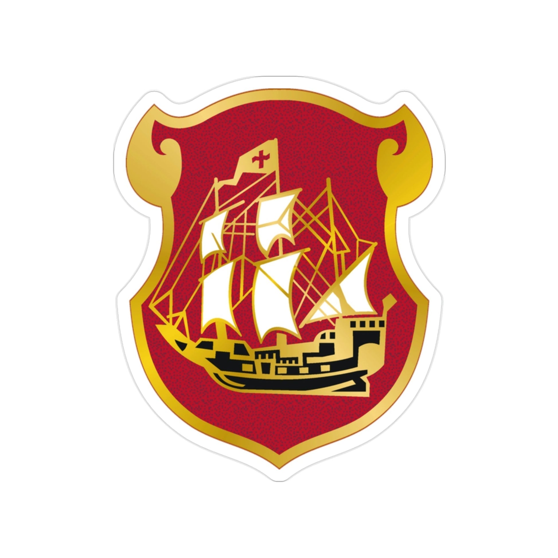 9 Antiaircraft Artillery Gun Battalion (U.S. Army) Transparent STICKER Die-Cut Vinyl Decal-2 Inch-The Sticker Space