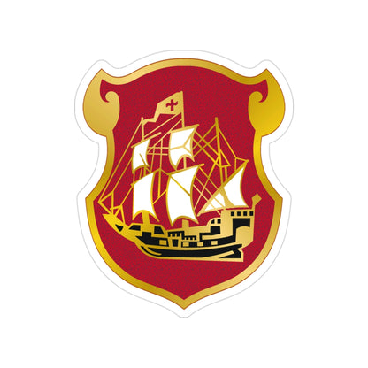 9 Antiaircraft Artillery Gun Battalion (U.S. Army) Transparent STICKER Die-Cut Vinyl Decal-3 Inch-The Sticker Space