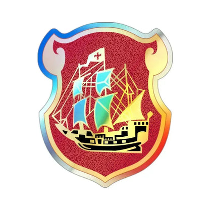 9 Antiaircraft Artillery Gun Battalion (U.S. Army) Holographic STICKER Die-Cut Vinyl Decal 2 Inch Holographic - The Sticker Space