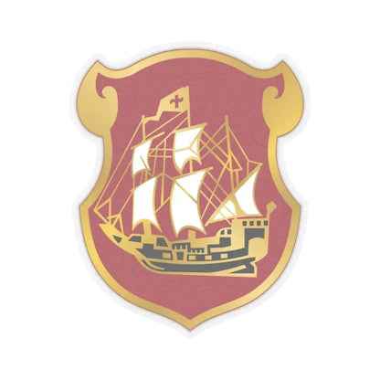 9 Antiaircraft Artillery Gun Battalion (U.S. Army) STICKER Vinyl Kiss-Cut Decal 6 Inch Transparent - The Sticker Space