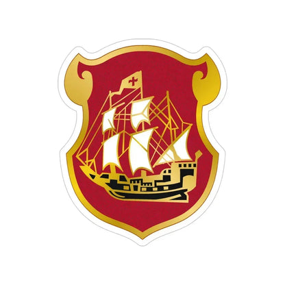 9 Antiaircraft Artillery Gun Battalion (U.S. Army) Transparent STICKER Die-Cut Vinyl Decal 5 Inch - The Sticker Space