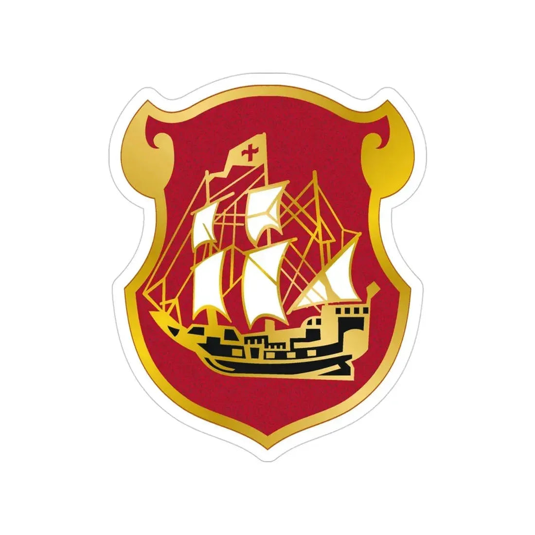 9 Antiaircraft Artillery Gun Battalion (U.S. Army) Transparent STICKER Die-Cut Vinyl Decal - The Sticker Space