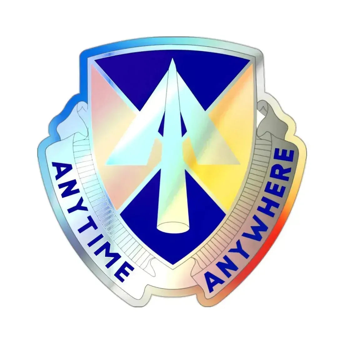 9 Aviation Regiment (U.S. Army) Holographic STICKER Die-Cut Vinyl Decal 2 Inch Holographic - The Sticker Space