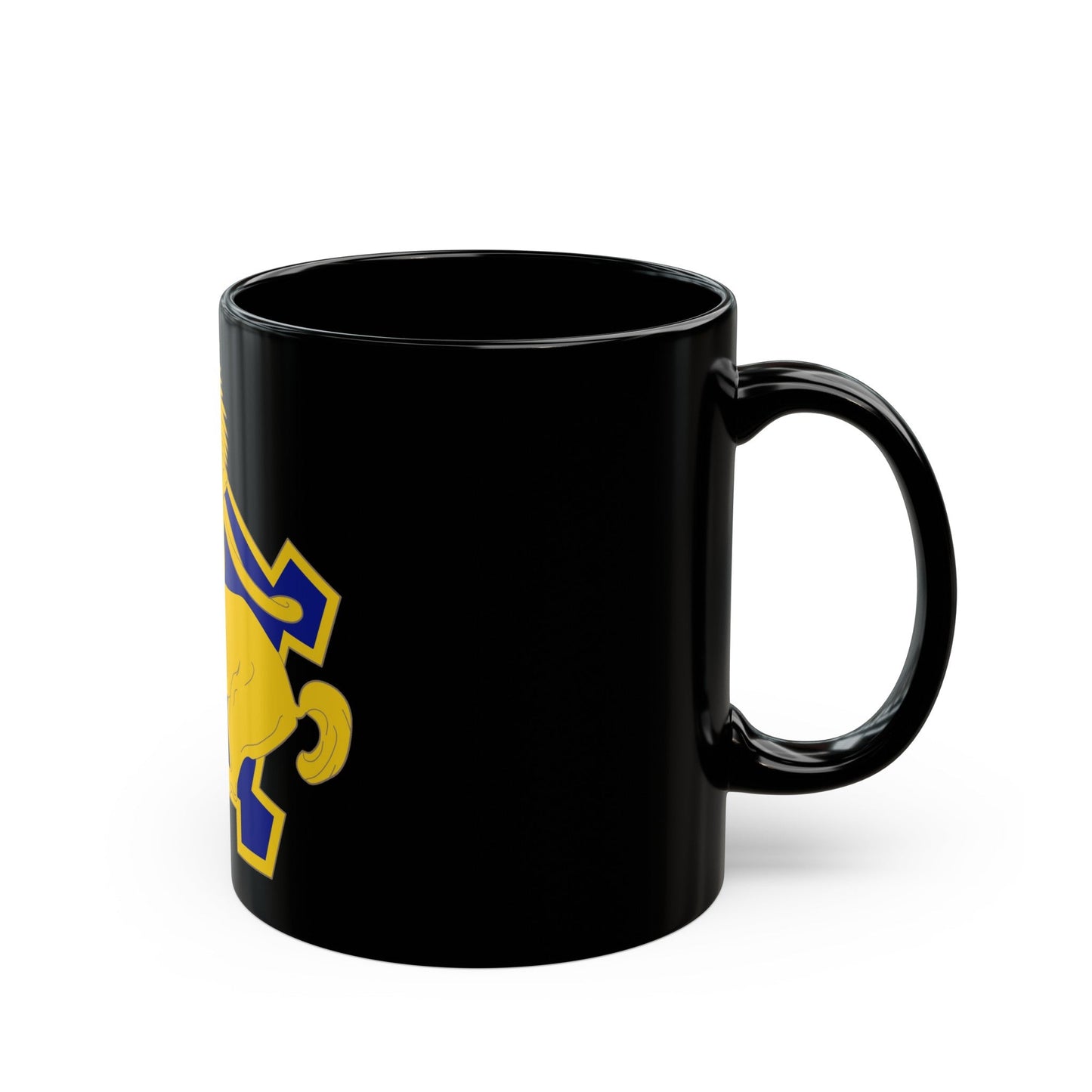 9 Cavalry Regiment (U.S. Army) Black Coffee Mug-The Sticker Space