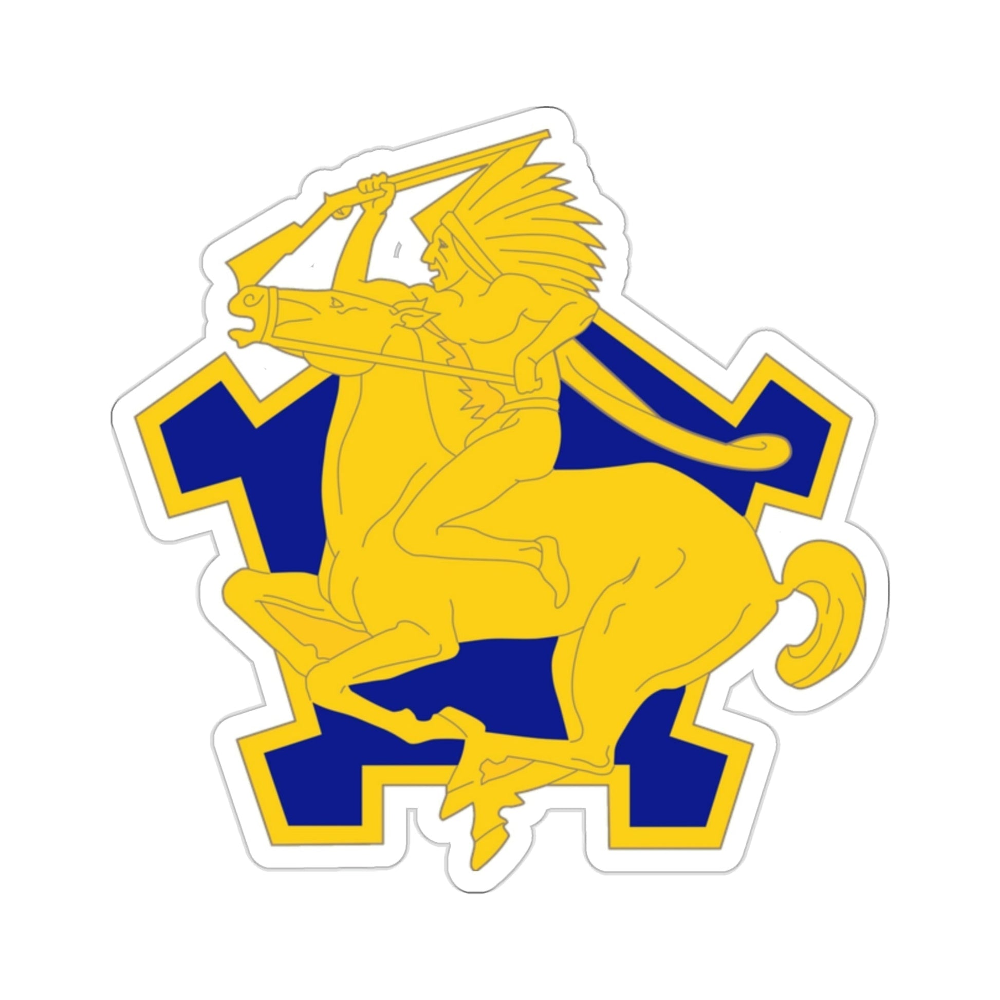 9 Cavalry Regiment (U.S. Army) STICKER Vinyl Die-Cut Decal-2 Inch-The Sticker Space