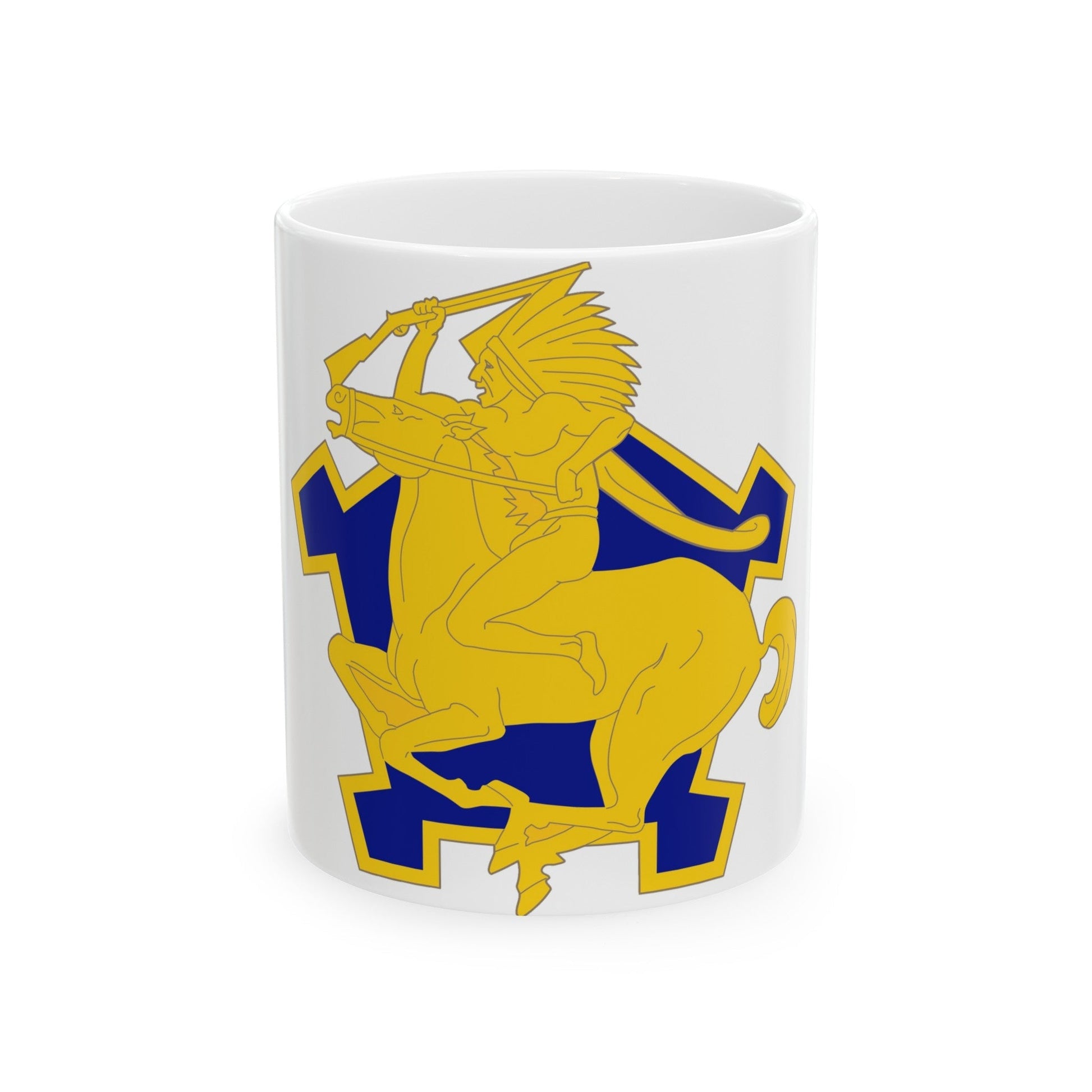 9 Cavalry Regiment (U.S. Army) White Coffee Mug-11oz-The Sticker Space