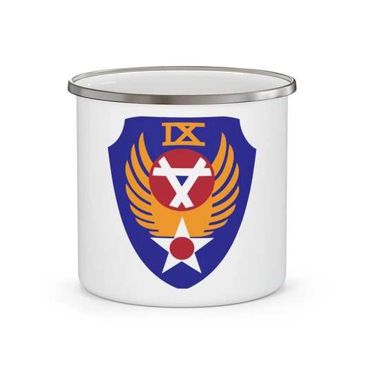 9 Engineer Command (U.S. Army) 12oz Enamel Mug-12oz-The Sticker Space