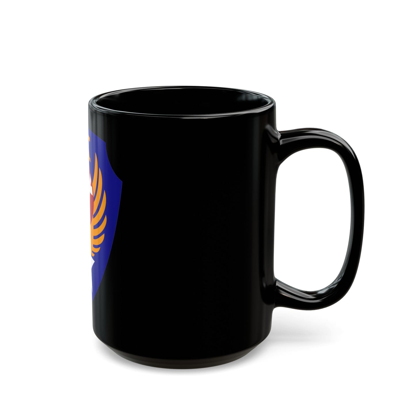 9 Engineer Command (U.S. Army) Black Coffee Mug-The Sticker Space