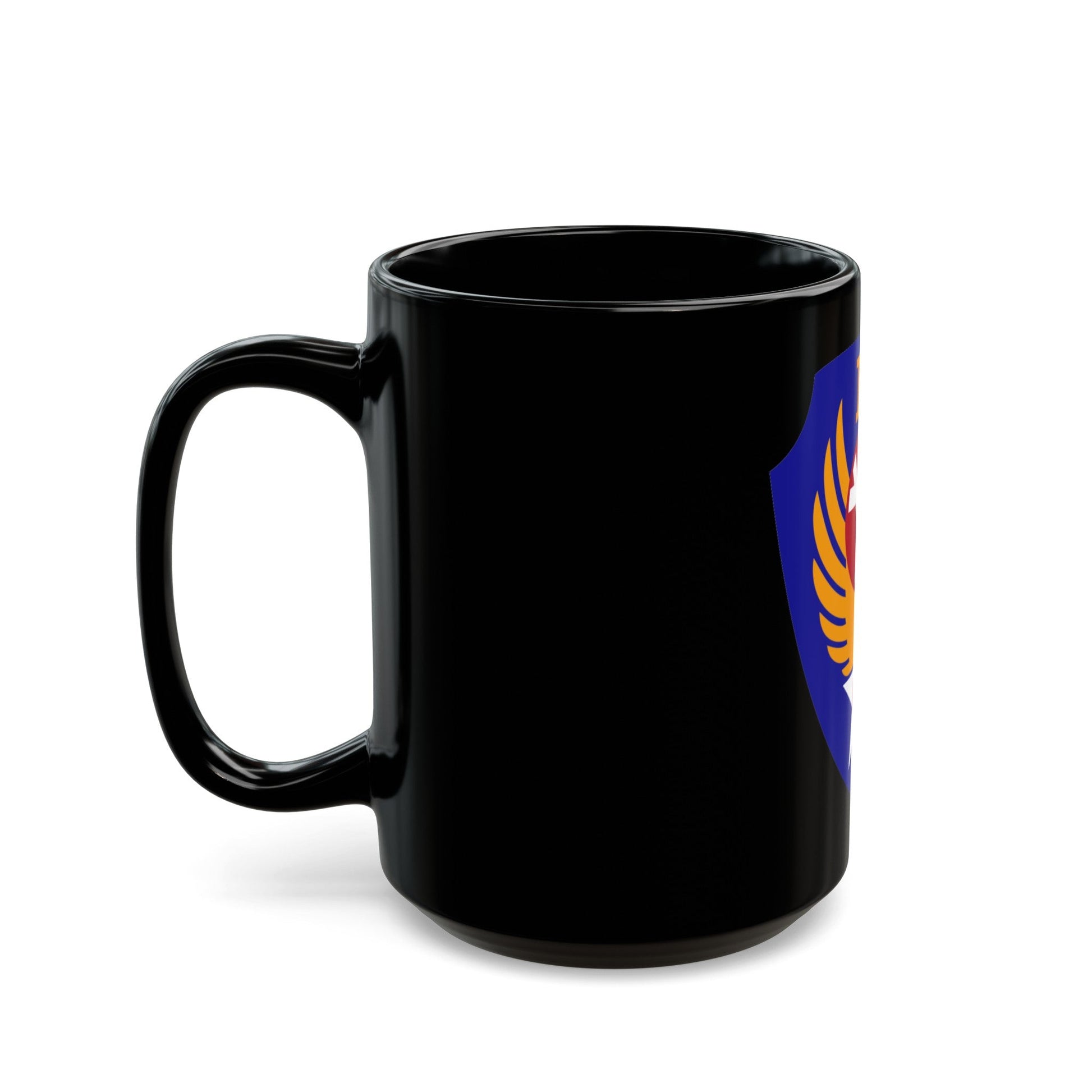 9 Engineer Command (U.S. Army) Black Coffee Mug-The Sticker Space