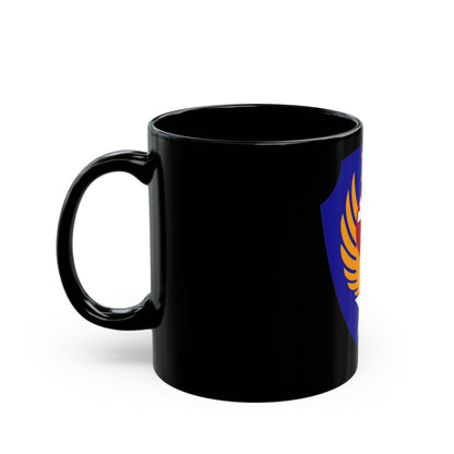 9 Engineer Command (U.S. Army) Black Coffee Mug-The Sticker Space