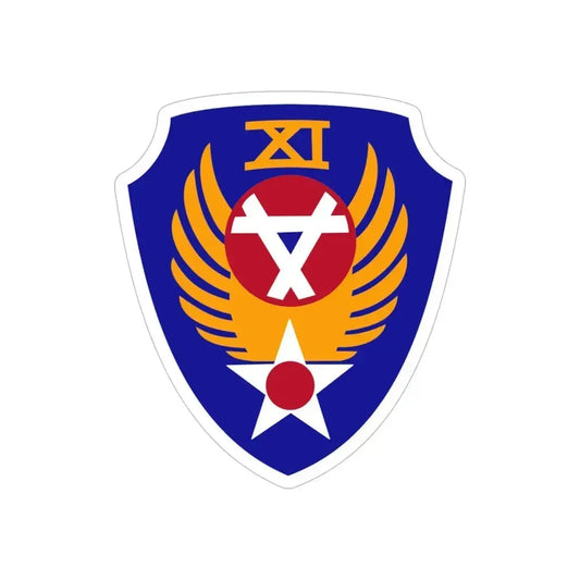 9 Engineer Command (U.S. Army) REVERSE PRINT Transparent Die-Cut STICKER 6 Inch Die-Cut Transparent - The Sticker Space