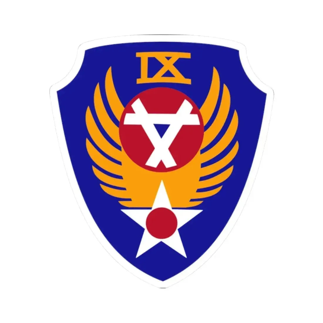 9 Engineer Command (U.S. Army) STICKER Vinyl Kiss-Cut Decal 2 Inch White - The Sticker Space