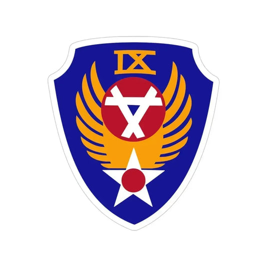 9 Engineer Command (U.S. Army) Transparent STICKER Die-Cut Vinyl Decal 6 Inch - The Sticker Space