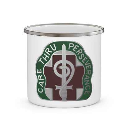 9 Hospital Center (U.S. Army) 12oz Enamel Mug-12oz-The Sticker Space