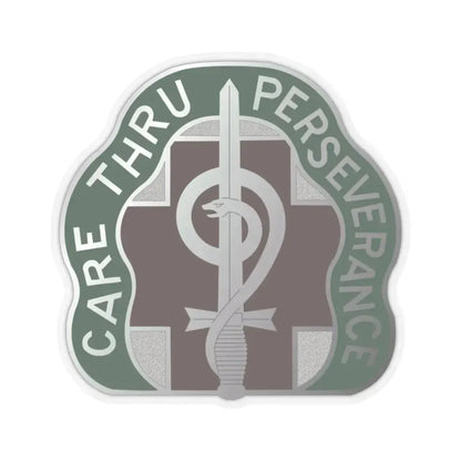 9 Hospital Center (U.S. Army) STICKER Vinyl Kiss-Cut Decal 2 Inch Transparent - The Sticker Space