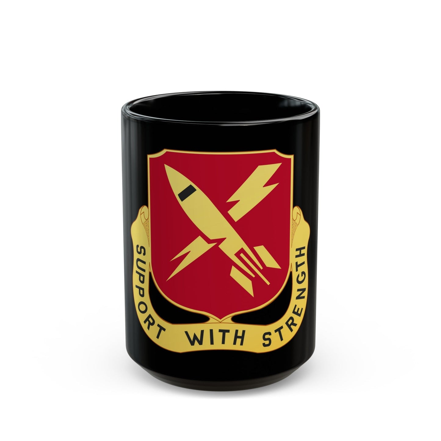 9 Maintenance Battalion (U.S. Army) Black Coffee Mug-15oz-The Sticker Space