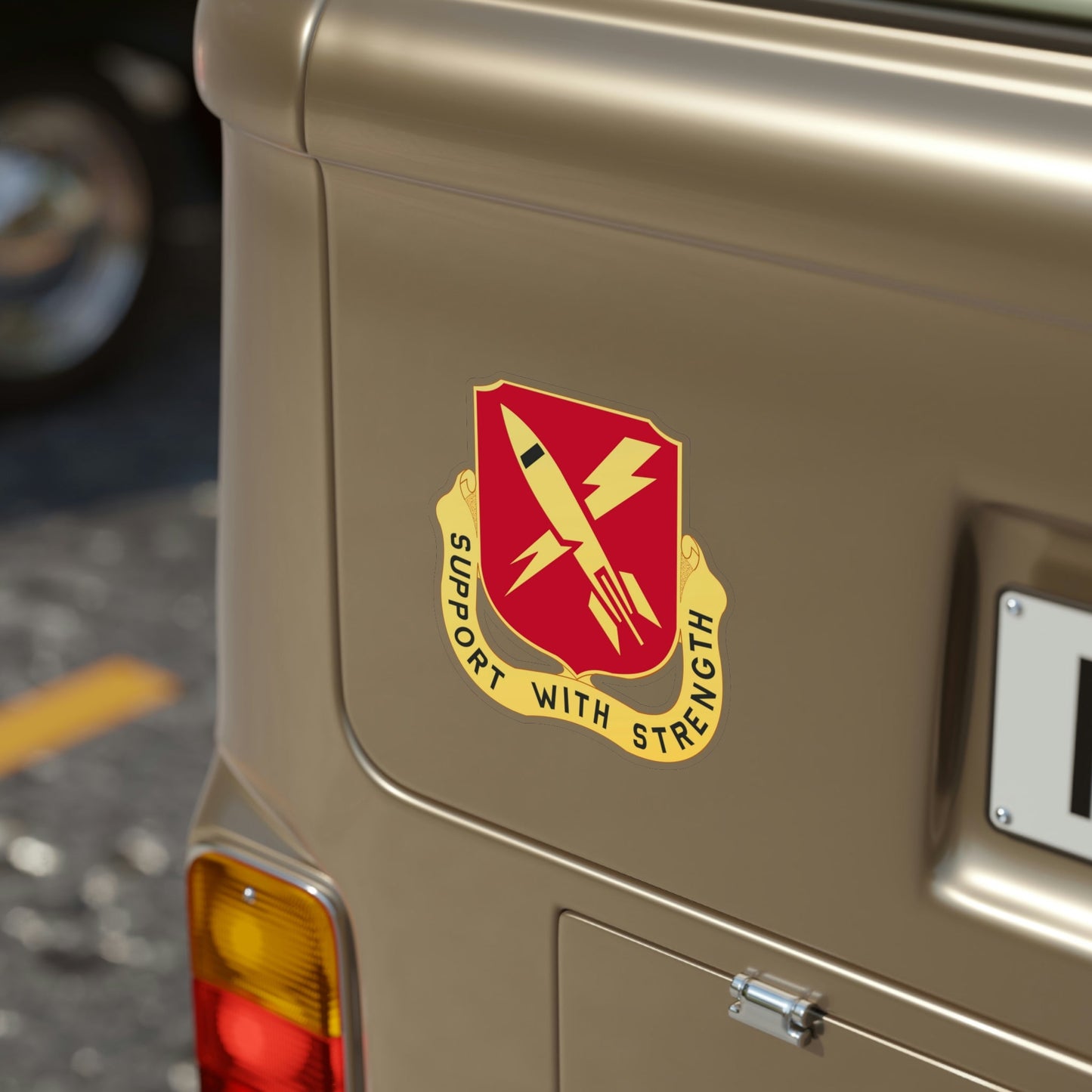 9 Maintenance Battalion (U.S. Army) Transparent STICKER Die-Cut Vinyl Decal-The Sticker Space