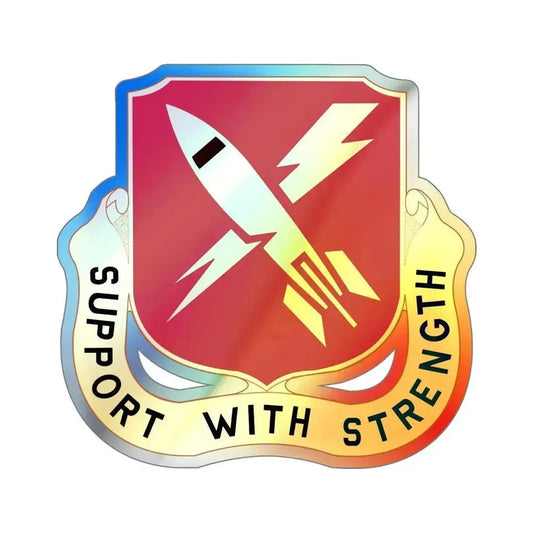 9 Maintenance Battalion (U.S. Army) Holographic STICKER Die-Cut Vinyl Decal 6 Inch Holographic - The Sticker Space