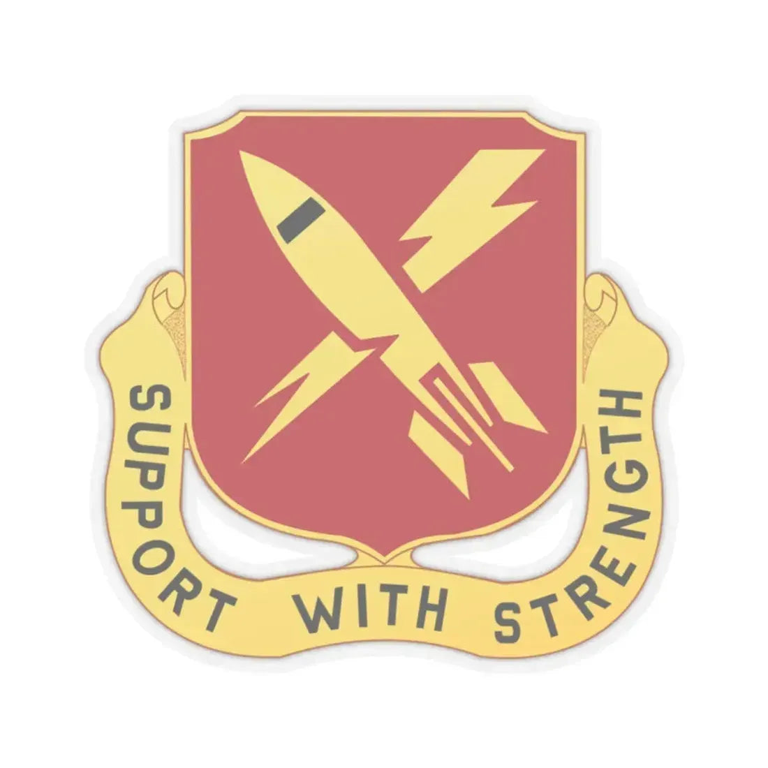 9 Maintenance Battalion (U.S. Army) STICKER Vinyl Kiss-Cut Decal 2 Inch Transparent - The Sticker Space