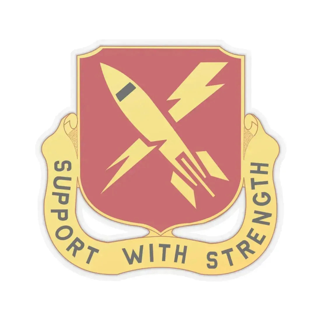 9 Maintenance Battalion (U.S. Army) STICKER Vinyl Kiss-Cut Decal 4 Inch Transparent - The Sticker Space