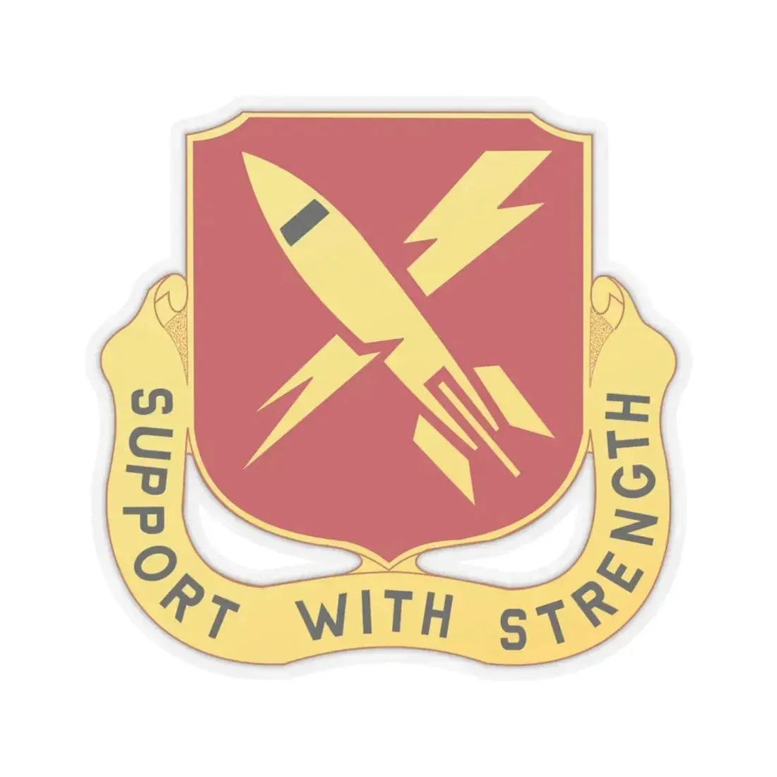 9 Maintenance Battalion (U.S. Army) STICKER Vinyl Kiss-Cut Decal 6 Inch Transparent - The Sticker Space