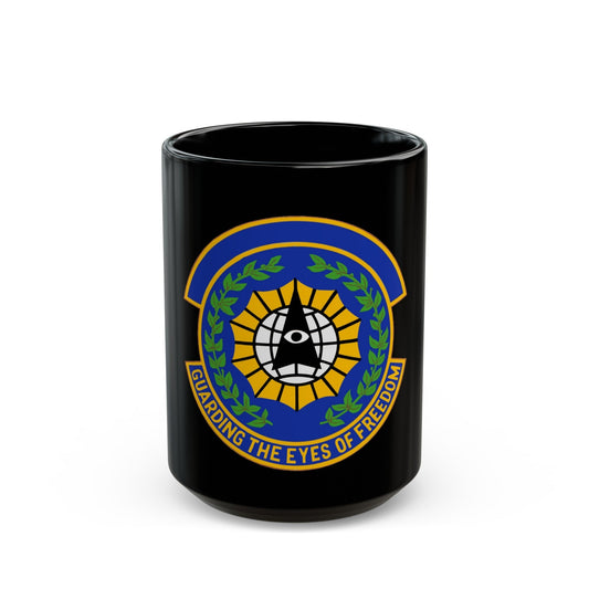 9 Security Forces Squadron ACC (U.S. Air Force) Black Coffee Mug-15oz-The Sticker Space