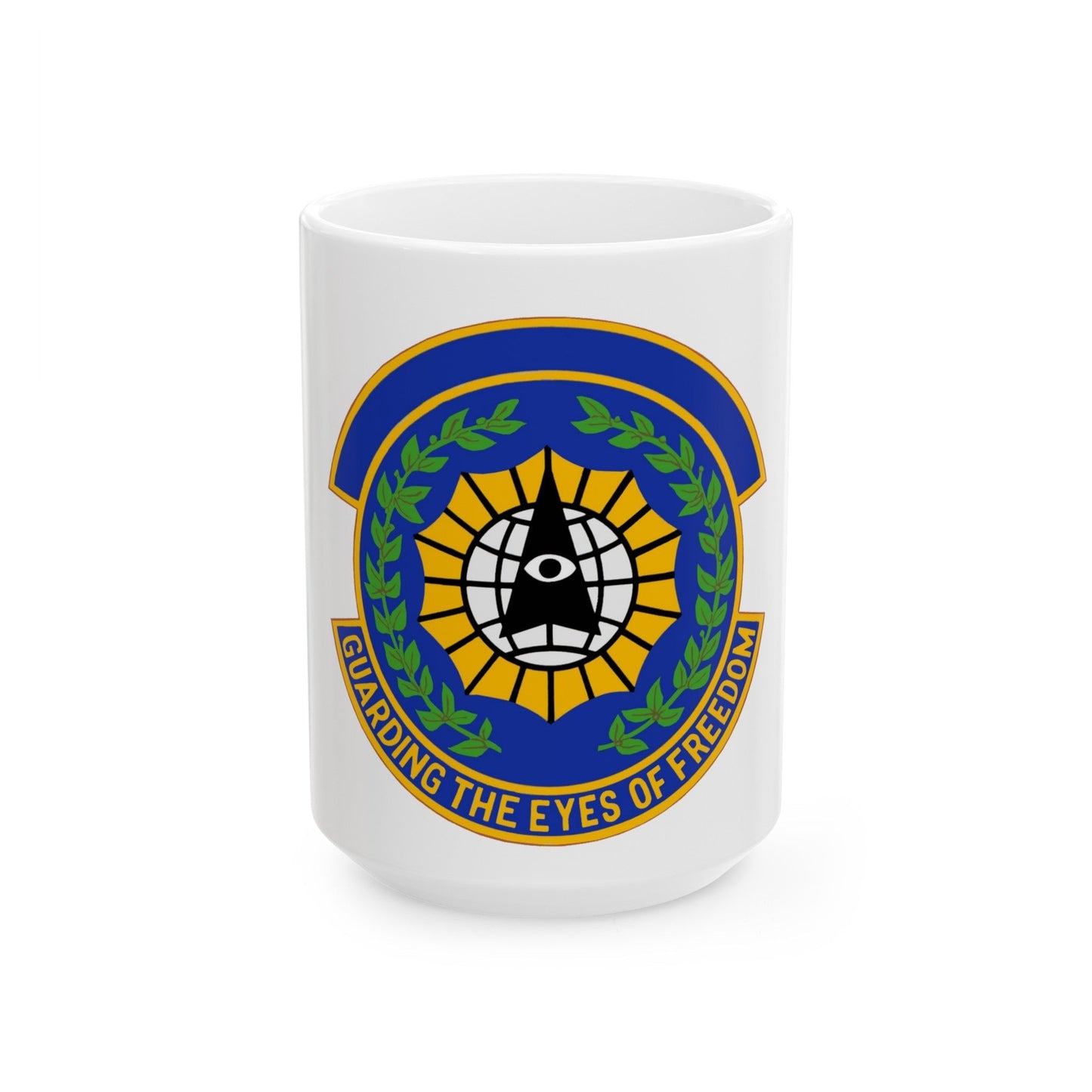 9 Security Forces Squadron ACC (U.S. Air Force) White Coffee Mug-15oz-The Sticker Space