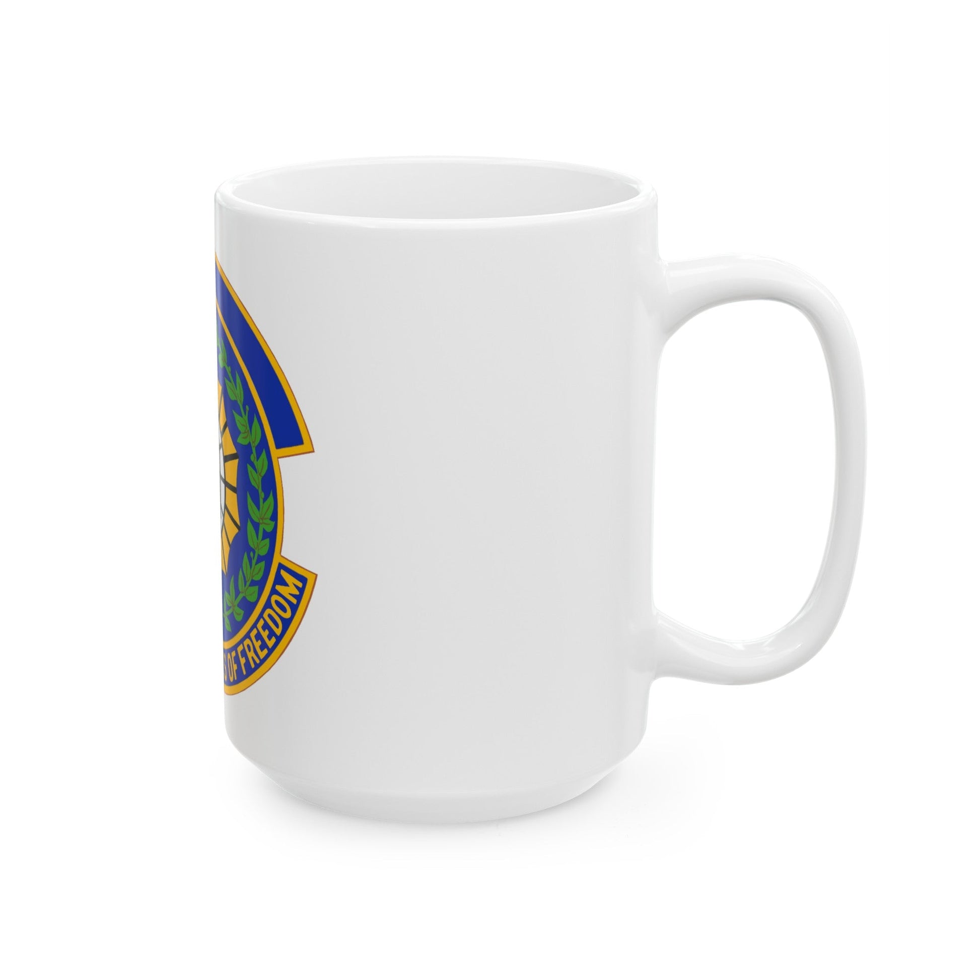 9 Security Forces Squadron ACC (U.S. Air Force) White Coffee Mug-The Sticker Space