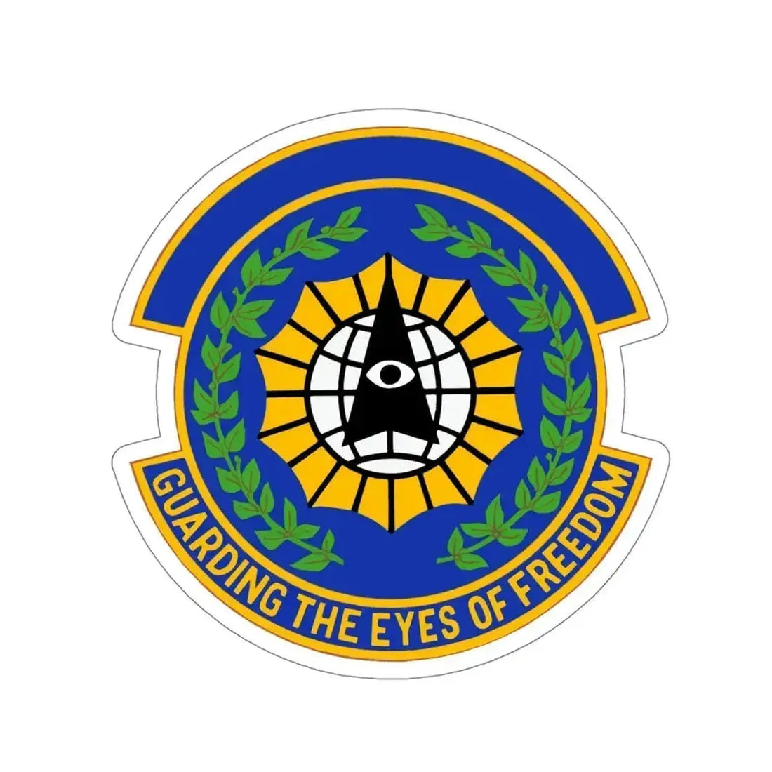 9 Security Forces Squadron ACC (U.S. Air Force) STICKER Vinyl Die-Cut Decal 5 Inch - The Sticker Space