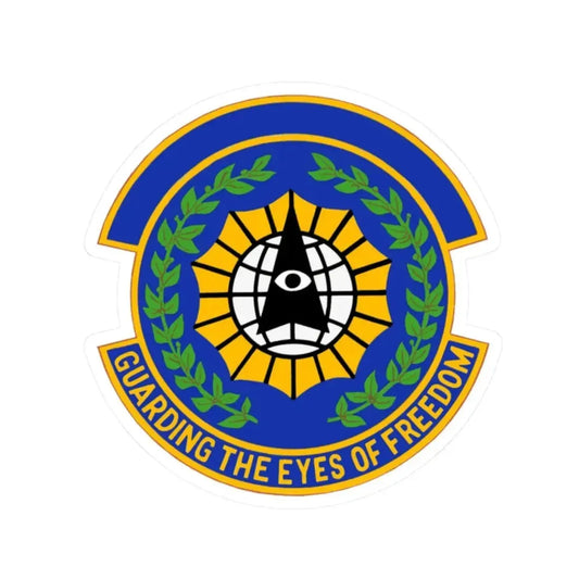 9 Security Forces Squadron ACC (U.S. Air Force) STICKER Vinyl Kiss-Cut Decal 2 Inch White - The Sticker Space