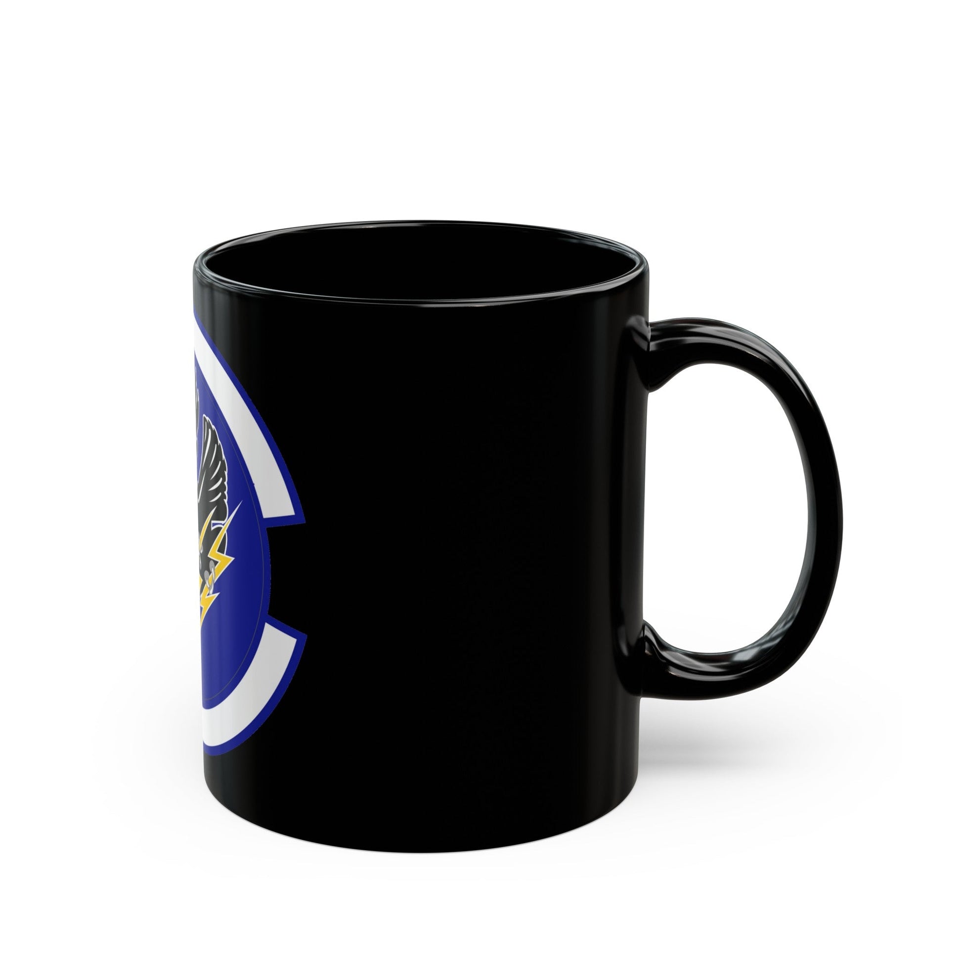 9 Space Operations Squadron AFRC (U.S. Air Force) Black Coffee Mug-The Sticker Space