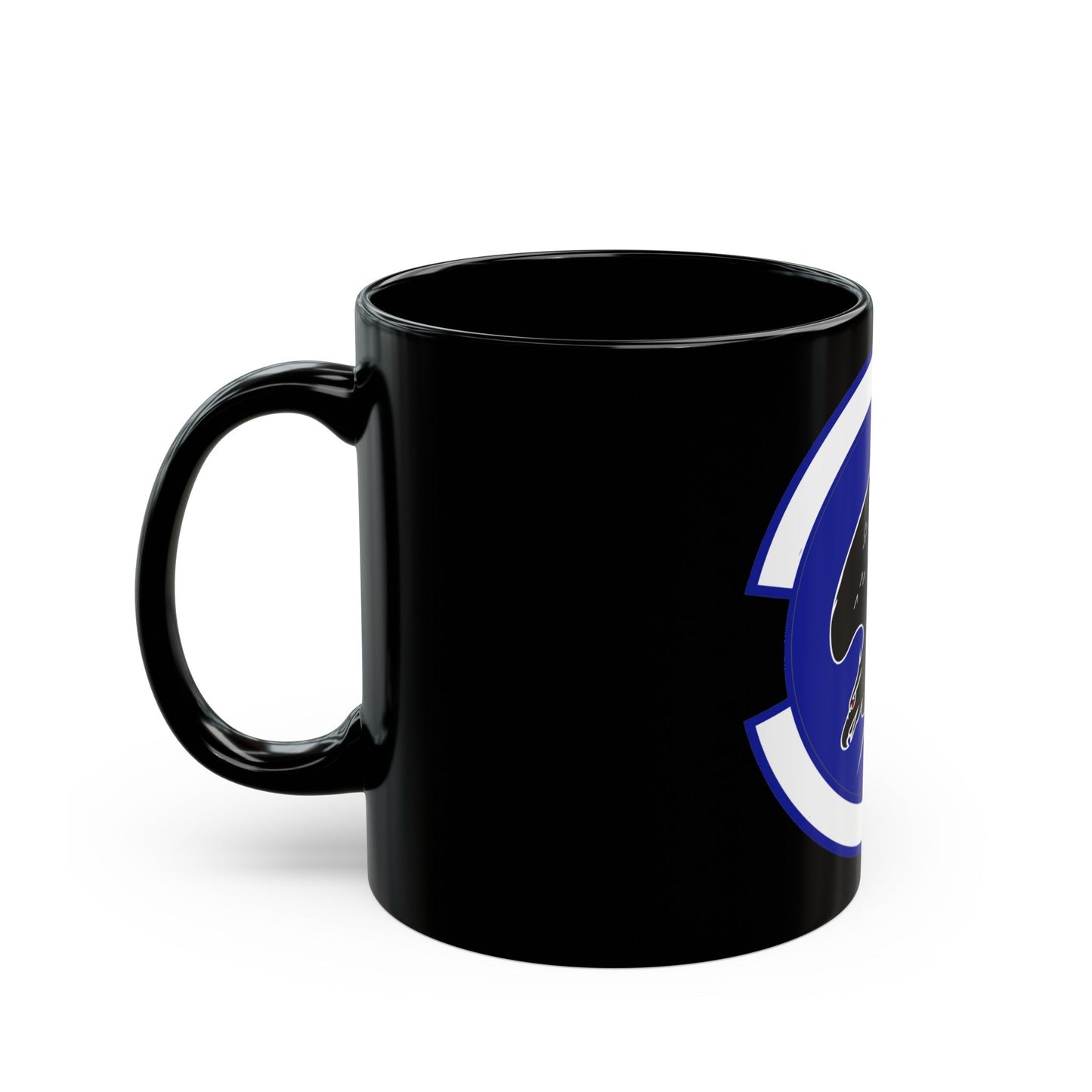 9 Space Operations Squadron AFRC (U.S. Air Force) Black Coffee Mug-The Sticker Space