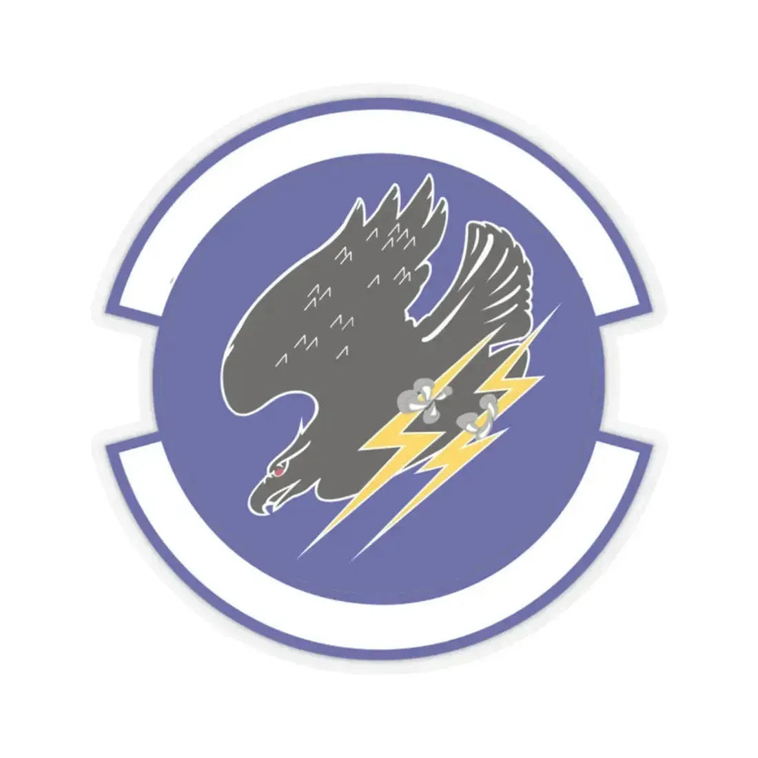 9 Space Operations Squadron AFRC (U.S. Air Force) STICKER Vinyl Kiss-Cut Decal 2 Inch Transparent - The Sticker Space