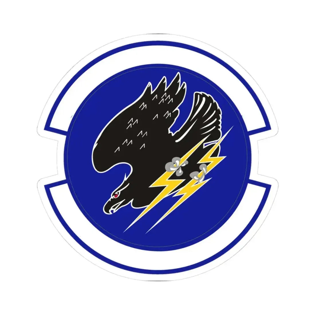 9 Space Operations Squadron AFRC (U.S. Air Force) STICKER Vinyl Kiss-Cut Decal 3 Inch White - The Sticker Space