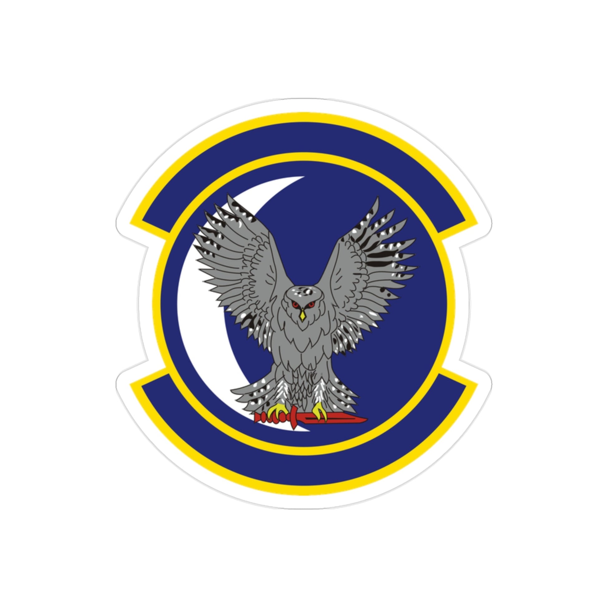 9 Special Operations Squadron AFSOC (U.S. Air Force) REVERSE PRINT Transparent STICKER-2" × 2"-The Sticker Space