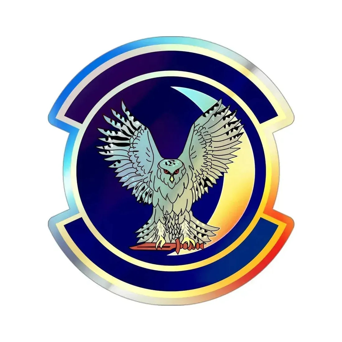 9 Special Operations Squadron AFSOC (U.S. Air Force) Holographic STICKER Die-Cut Vinyl Decal 3 Inch Holographic - The Sticker Space