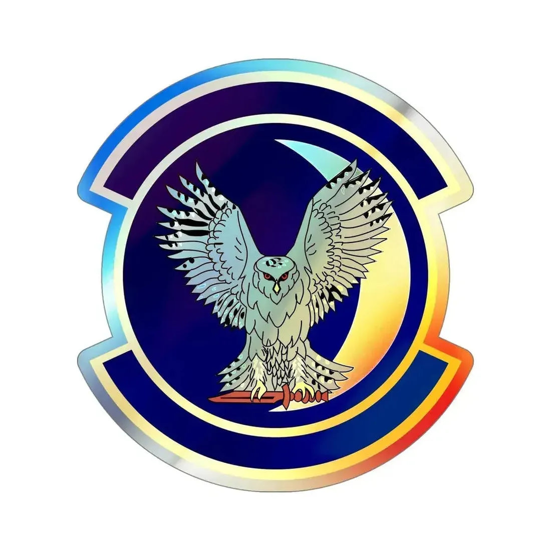9 Special Operations Squadron AFSOC (U.S. Air Force) Holographic STICKER Die-Cut Vinyl Decal 5 Inch Holographic - The Sticker Space